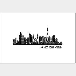 Ho Chi Minh Skyline Posters and Art